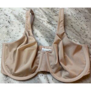 Wacoal 855352 Beige Nude Unlined Minimizer Underwire Bra 34DDD